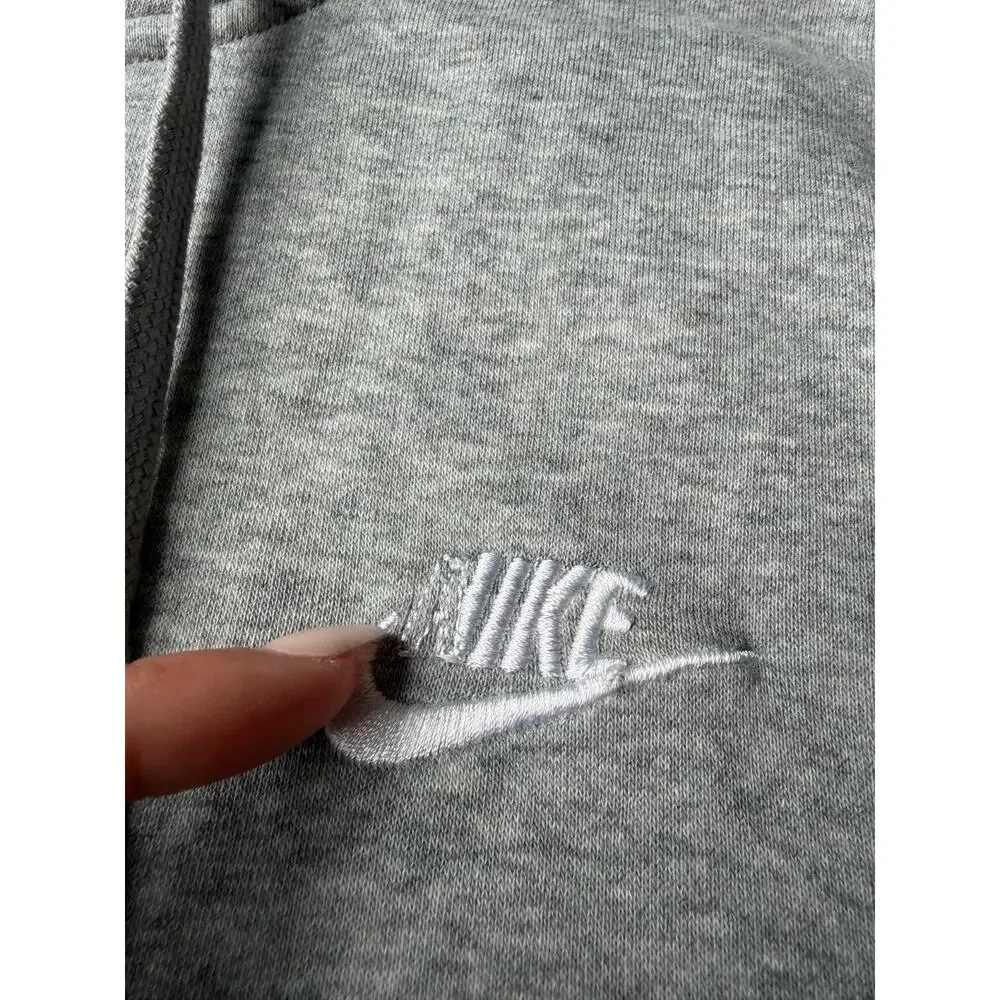 Nike Sportswear Club Fleece Hoodie Mens Full Zip Swoosh Logo